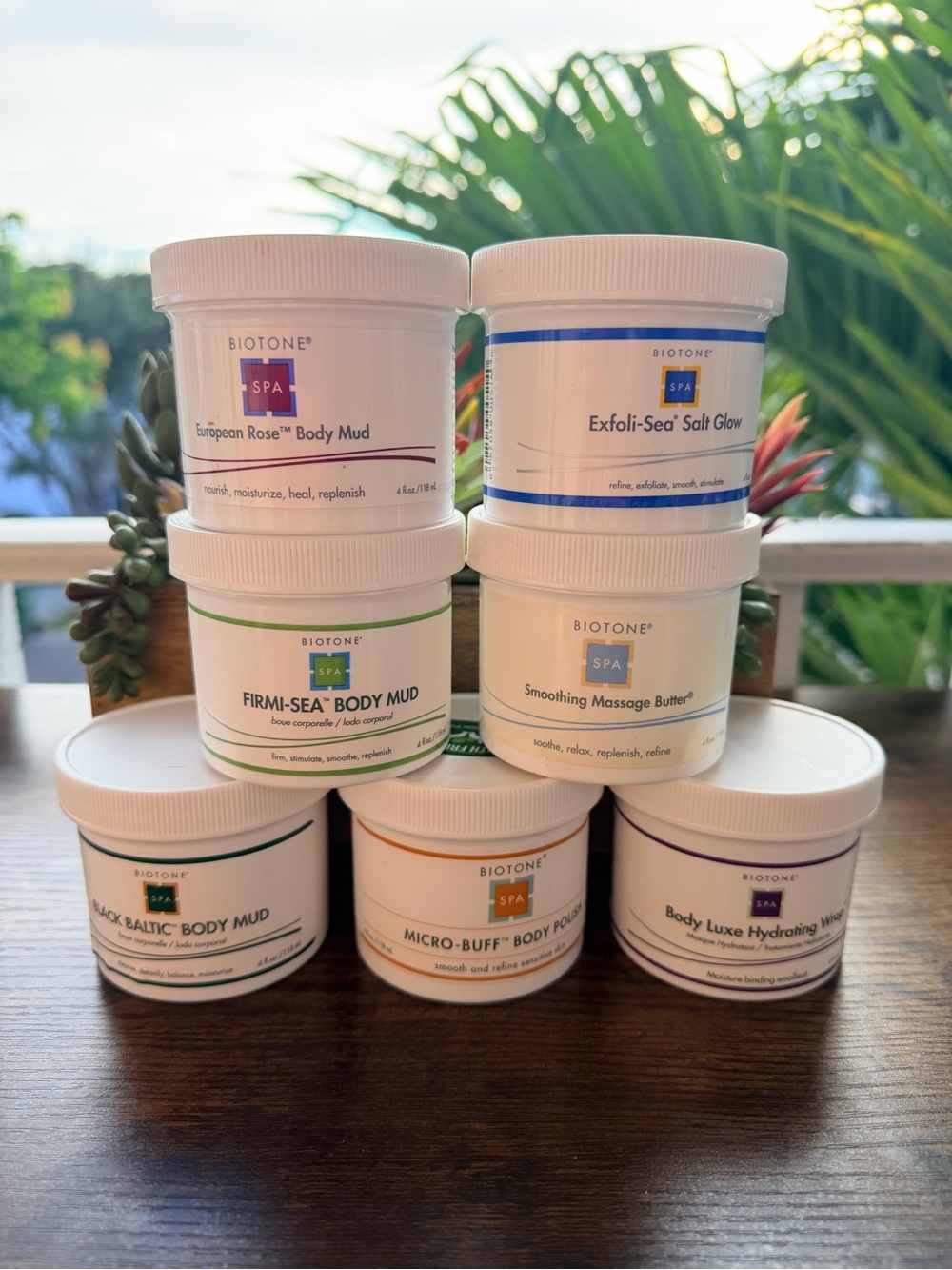 For Biotone Spa Enthusiasts – Complete 7-Piece Body Treatment Set (4 oz Each)